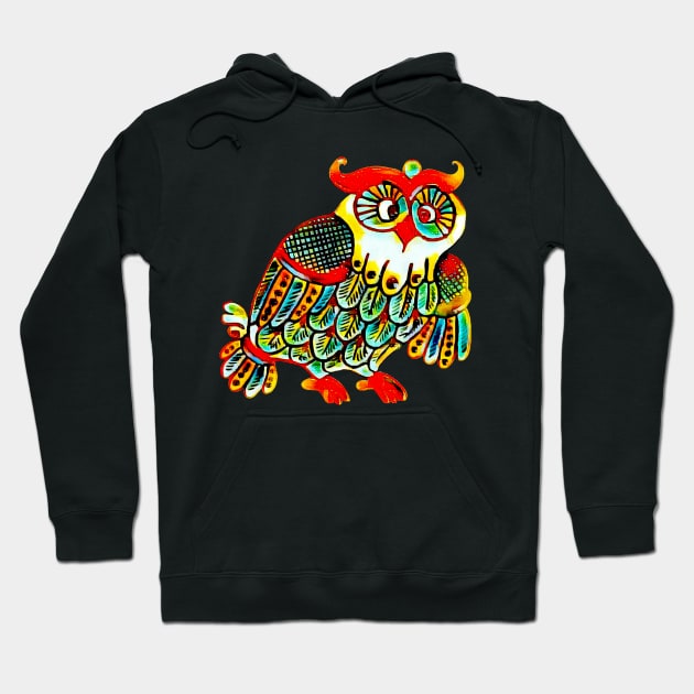 The owl Ukraine folk decor Hoodie by Gogodzy